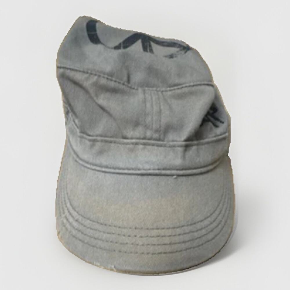 District Threads Adjustable Military Hat Olive Green